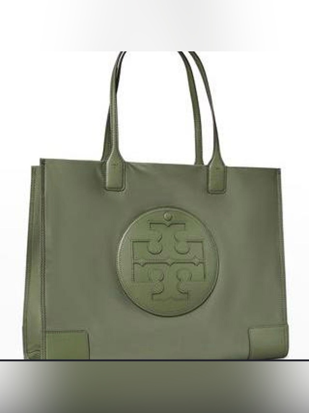 Tory Burch Ella Nylon Tote – Sage Green